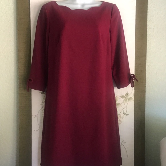 Talbots magenta dress 2P - Picture 1 of 10